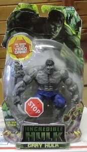 MARVEL DER UNGLAUBLICHE HULK FILM GRAUER HULK MONMC MIT STOPPSCHILD - Bild 1 von 2