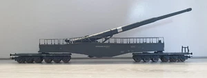 Rivarossi HR6450 cannone ferroviario K5 DRG Berlino 919 201 senza scatola originale - Foto 1 di 8