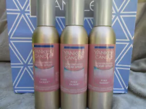 *NEW* Lot of 3 Yankee Candle Pink Sands Concentrated Room Spray *FREE SHIPPING* - Picture 1 of 1