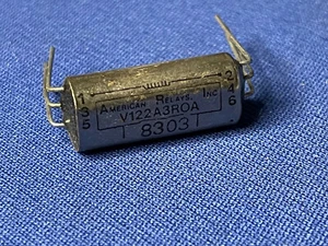 V122A3ROA RELÉS AMERICANOS INC RELÉ MONTAJE PASANTE 6 PINES VINTAGE 1983 CANTIDAD-1 - Imagen 1 de 3