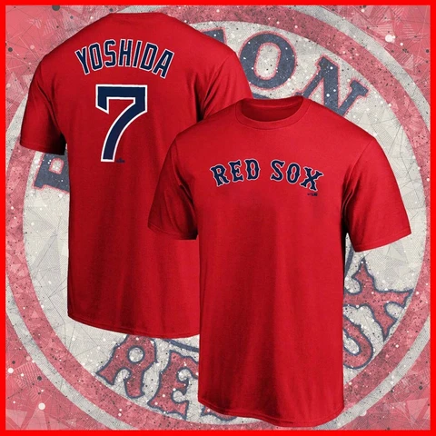 HOT!!! NEW Masataka Yoshida #7 Boston Red Sox Player Name & Number T-Shirt S-5XL Cover