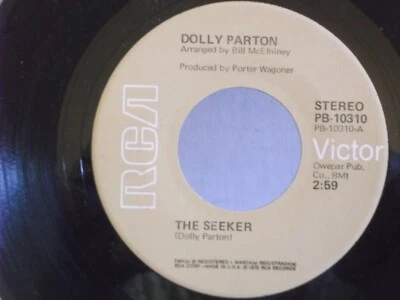 Dolly Parton,RCA,"The Seeker",US,7" 45,1975 country,Juke Box Strip, Mint - Image 1 of 3