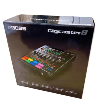 BOSS Gigcaster 8 GCS-8 Audio Streaming Mixer Producción musical muy raro NUEVO - Imagen 1 de 3