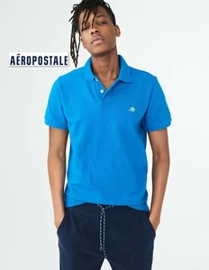 NWT XXXL Aeropostale Pique Polo T-Shirt 3XL Blue,Orange,Green,Pink 100% Cotton! - Picture 1 of 28