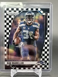 2024 Panini Prizm - Black & White Checker Prizm #266 Kam Chancellor - Picture 1 of 6