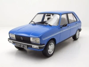 Peugeot 104 S 1981 Blu Modellino 1:18 Norev - Foto 1 di 9