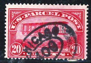 UNITED STATES 1913 Fine Used Parcel Post Stamp Scott # Q8 CV 30.00 $ - Bild 1 von 2