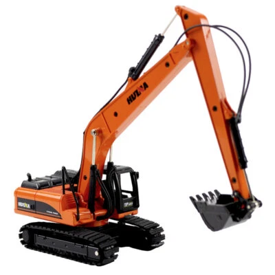 1:50 Excavator Construction Equipment Model Diecast Toy Vehicle for Kids Orange - Image 1 of 4
