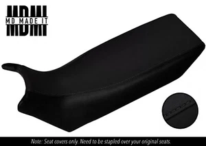 PASST FÜR YAMAHA XT 600 E 90-95 CUSTOM GRIP VINYL SITZBEZUG SCHWARZ - Bild 1 von 4