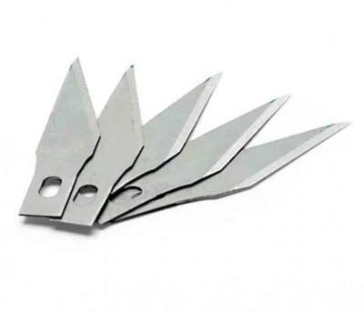 5 Ersatzklingen für Revell Hobby Messer Scalpel Skalpell Knife Modellbau kit NEU - Bild 1 von 3