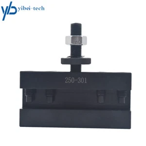 CXA #1 250-301 Quick Change Tool Post Turning & Facing Holder For Lathe 3Pcs - Picture 1 of 10