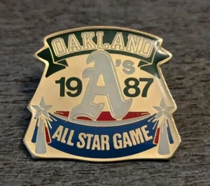 Oakland A's Athletics MLB Baseball Team 1986 All-Star Game Vintage '88 Lapel Pin - Picture 1 of 5