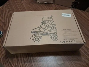 SZHZS Adjustable Roller Skates With Light Up Wheels Boys Girls Beginners - Picture 1 of 2