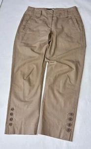 Brunello Cucinelli Women’s Dress Pants in Beige / Tan US Size 4 (IT 40) - Picture 1 of 24