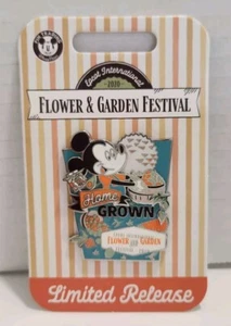Disney Flower and Garden Festival 2020 Mickey Home Grown Pin Limited Epcot NEW  - Picture 1 of 7