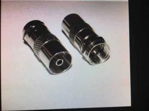 Plug Adaptor "F" Plug to PAL Socket AD310 by Daichi. Brand New & Sealed package. - Bild 1 von 2