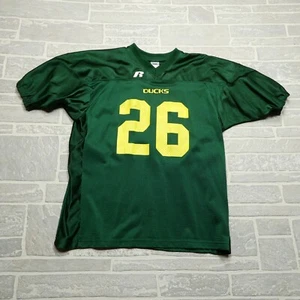 VINTAGE Russell Oregon Ducks Jersey Youth XXL Green #26 Football Uniform - Picture 1 of 7