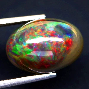3.25Ct. Opal Rare Top Grade Multi Flash Rainbow Best 3D Pattern Fire! Ethiopian - Picture 1 of 7