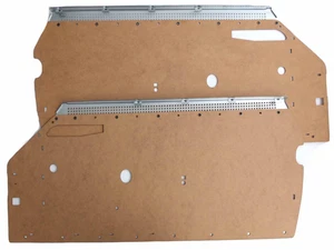 Mercedes-Benz W107 R107 C107 - NEW Door Panels Boards w. Metal Support, 2 Pcs - Picture 1 of 6
