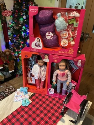 Our Generation Doctor Doll Nichola & Martha Doll &Slumber Delight set"New/Boxed" - Image 1 of 4