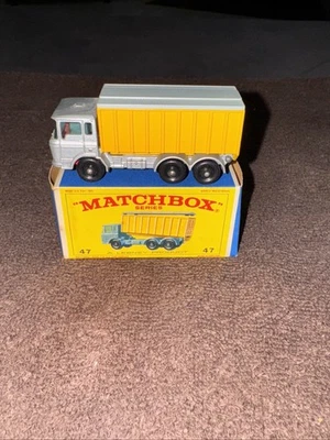 LESNEY MATCHBOX SERIE 1-75 Nº 47 D.A.F. Camión contenedor volquete en caja original Foto 1 de 4