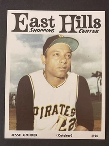 JESSE GONDER ~ 1966 East Hills Shopping Center Pittsburgh Pirates *SET BREAK* - Picture 1 of 1