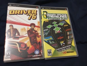 Sony PSP LOT 2 Spiele, Driver '76 Midway Arcade Extended Play CIB KOMPLETT RAR - Bild 1 von 9