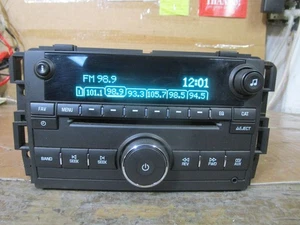 07-14 Chevy Silverado Radio Estéreo Reproductor de CD Receptor AMFM 2007-2014 20934593 - Imagen 1 de 8