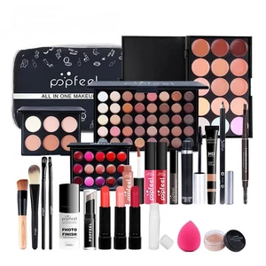 Makeup Set Full Professional Makeup Kit Eyeshadow Blush Foundation Face Powder - Picture 1 of 16