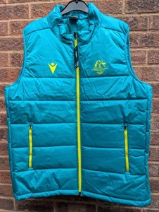 Commonwealth Games Birmingham 2022 Australia Macron Padded Gilet Herren Größe 3XL - Bild 1 von 10