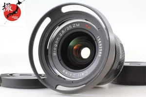 【 TOP MINT w/ Hood 】 Carl Zeiss Biogon 25mm f/2.8 ZM T* Leica M Lens From Japan - Picture 1 of 14