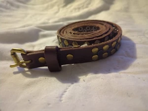 j crew Damen Ledergürtel Gr. SM - Bild 1 von 5