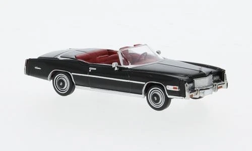 1:87 BREKINA PLAST Cadillac Eldorado Convertible Black 1976  BRE19756 - Immagine 1 di 2