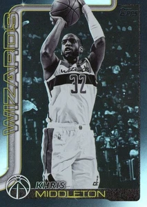 2025 Topps #100 Khris Middleton Washington Wizards Blackout Basketball Karte - Bild 1 von 2