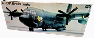 Testors-AC/130A Gun Ship-1/48th-All PARTS SEALED- 1985-#596- 33"+ wing span-Read - Picture 1 of 6