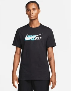 Nike Men's Golf Soft Cotton Tee Relaxed Fit, Built for Comfort & Movement - Picture 1 of 9
