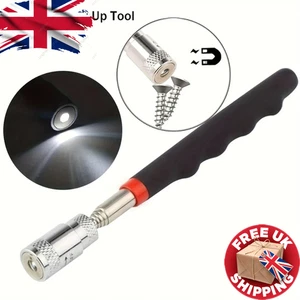 Tragbares magnetisches Pick-up-Tool LED Teleskop Magnetstange UK - Bild 1 von 8
