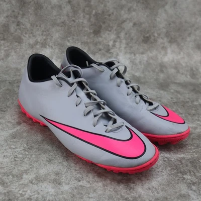 Nike Mercurial Victory VTF Césped Zapatos de Fútbol Gris Rosa Talla 11.5 EE. UU. Hombres Foto 1 de 4