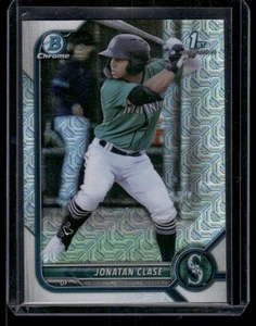 2022 Bowman #BCP-118 Jonatan Clase Chrome Prospects Mojo Refractor - Picture 1 of 2