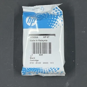 hp 67 Tintenpatrone Schwarz 3ym56a Neu Original - Bild 1 von 6