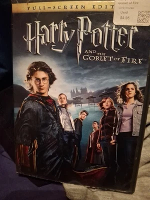 New Harry Potter & The Goblet of Fire DVD 2006 Full Screen Sci Fi Film - Image 1 of 2
