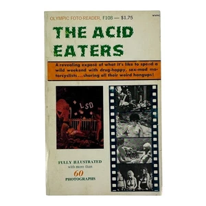 The Acid Eaters/Rolf Kirby/Vintage Sleaze Paperback/Olympic Foto-Reader/60 Photo - Picture 1 of 15