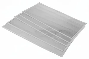 (5) Dragway Tools Window Films for Model 60 90 and 110 Sandblast Cabinet - Picture 1 of 4