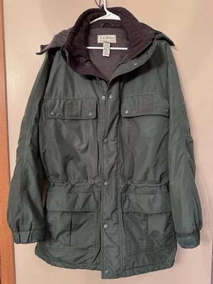 LL Bean Maine Warden's Parka Jacket Mens Tall Large Goretex Insulated Hooded - Image 1 of 4