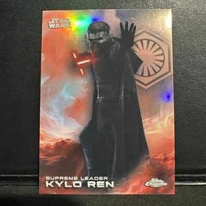 2025 Topps Star Wars Chrome Supreme Leader Kylo Ren #173 Refractor - Bild 1 von 3