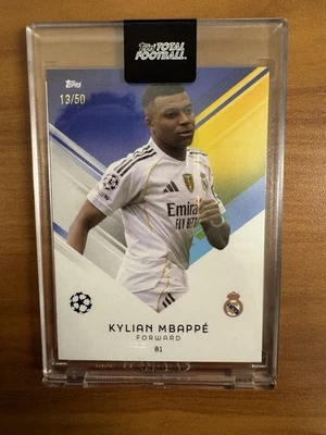 2025-26 Topps Total Football Kylian Mbappe /50. Real Madrid. SEALED. - Image 1 of 2