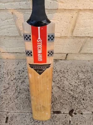 Gray Nicolls Maxilite Longbow 1000 Short Handle English Willow Cricket Bat - Image 1 of 4