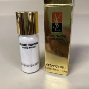Vintage YSL PURE PEARL Make up for the face Made in France Shimmer Number 1 - Picture 1 of 2