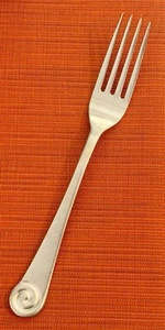 Robert Welch AMMONITE SATIN Pattern 18/10 Stainless DINNER FORK 8-1/8” China - Picture 1 of 5