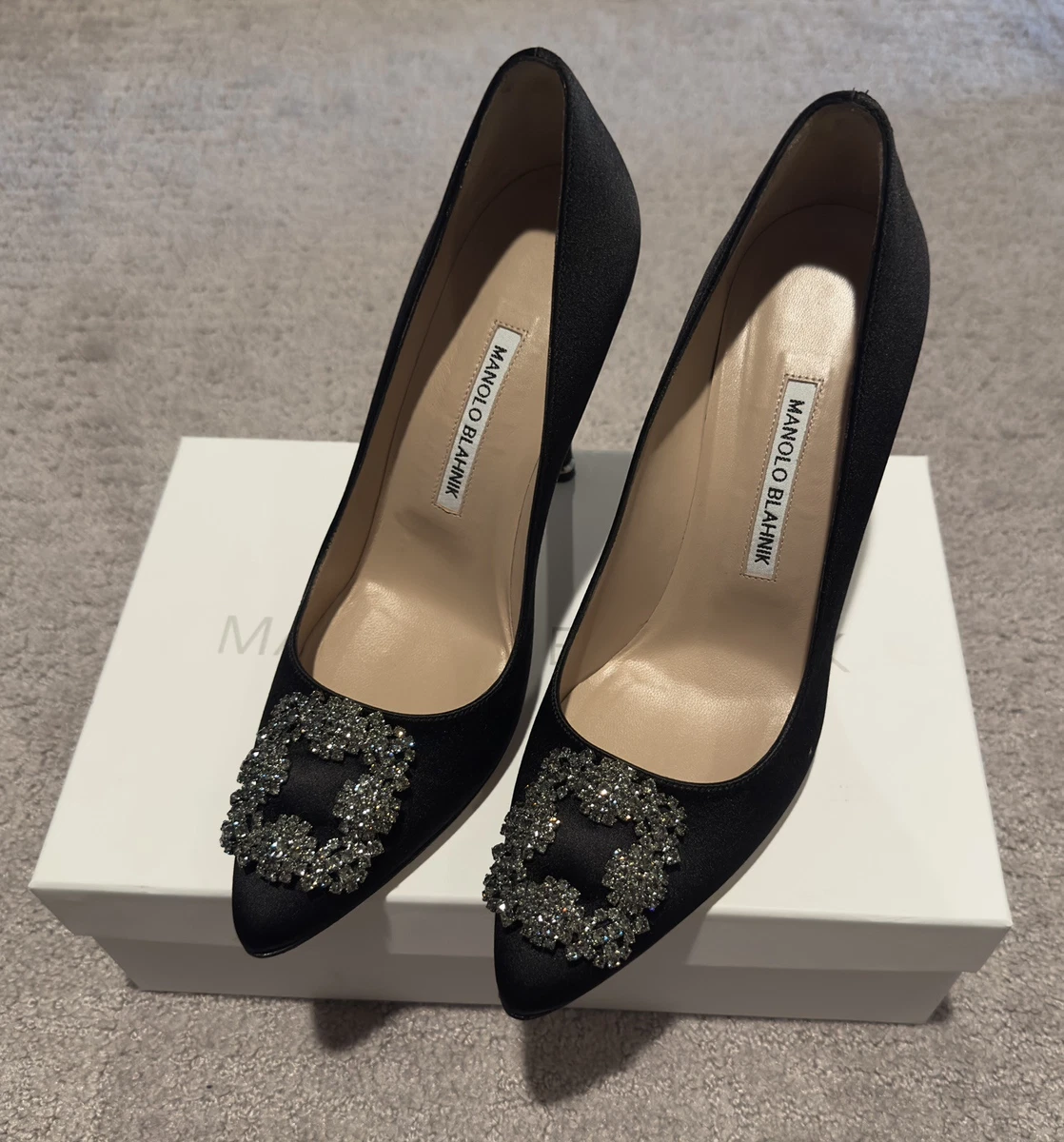 Manolo Blahnik Hangisi Pumps for Women for sale | eBay